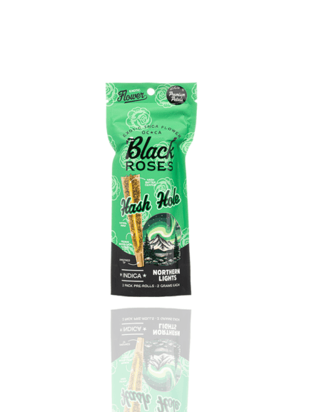 Black Roses Hash Hole – 2-Pack Pre-Rolls (2g Each)