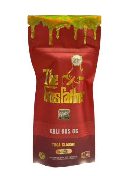 The Gasfather THCA Diamond Infused Pre-Rolls – Premium Indoor Flower