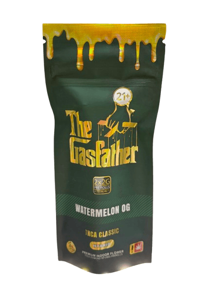 The Gasfather THCA Diamond Infused Pre-Rolls – Premium Indoor Flower