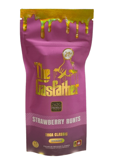 The Gasfather THCA Diamond Infused Pre-Rolls – Premium Indoor Flower