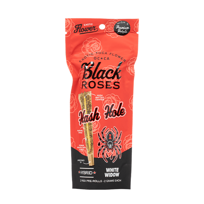Black Roses Hash Hole – 2-Pack Pre-Rolls (2g Each)