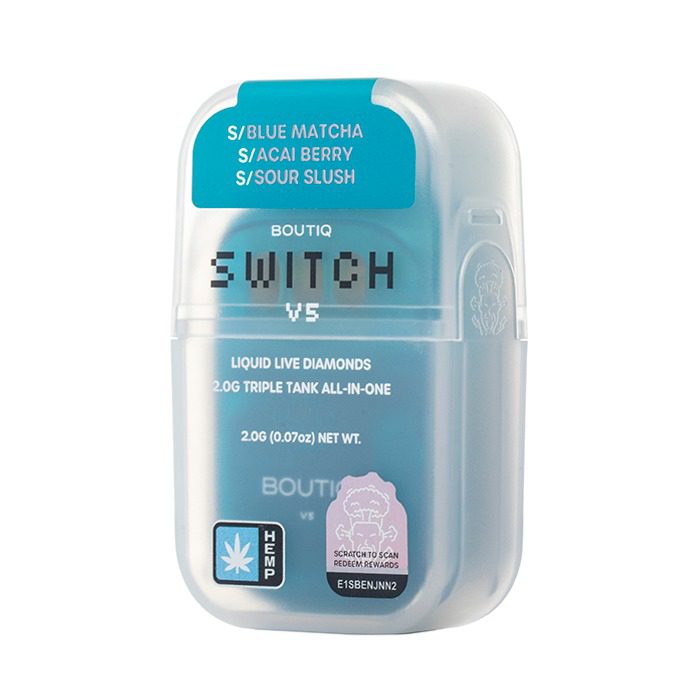 Boutiq Switch V5 THCA Disposable 2G — Triple Tank