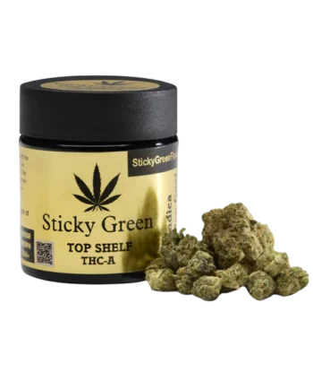 Sticky Green Top Shelf Flower