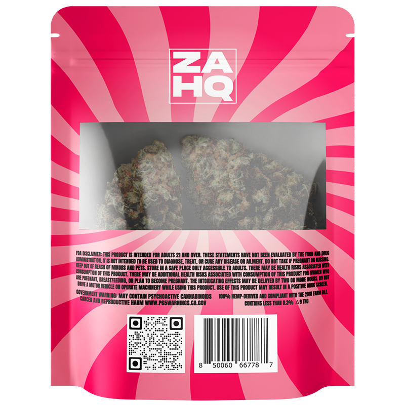 Mylar Flower Blue Raspberry- 3.5g