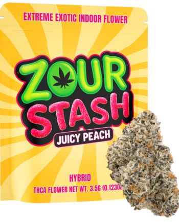 Mylar Flower Juicy Peach - 3.5g