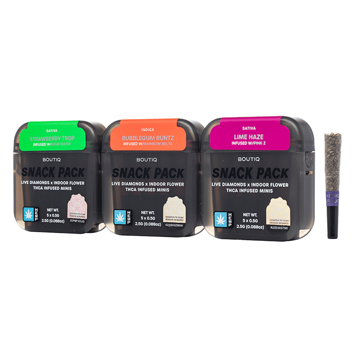 Boutiq Infused Mini THCA Prerolls - 2.5g