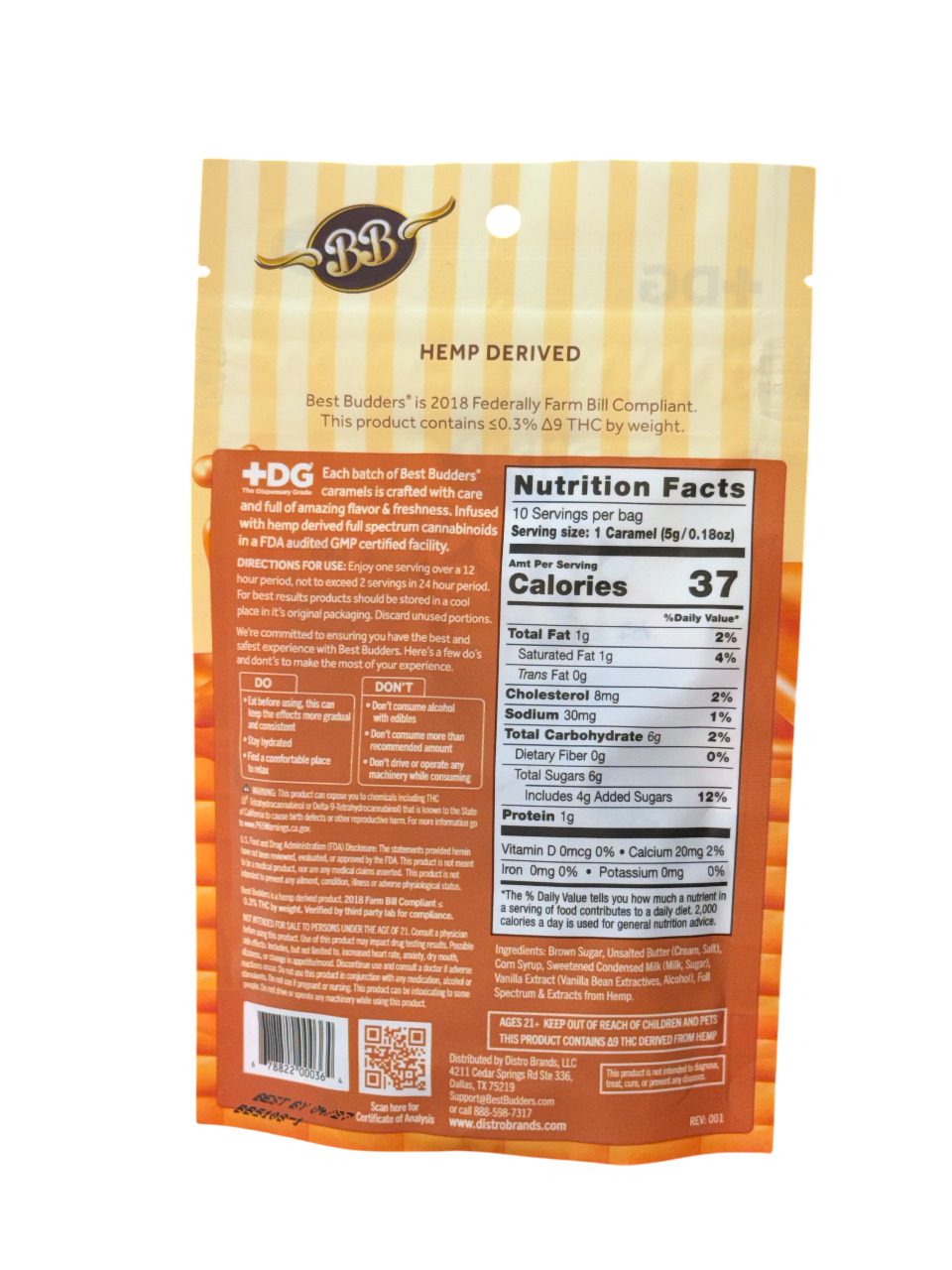 Best Budders - 10 Infused Caramels