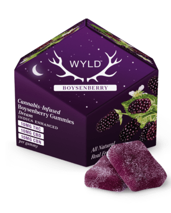 Wyld Cannabis Infused Boysenberry Gummies