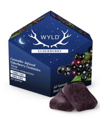 Wyld Cannabis Infused Elderberry Gummies