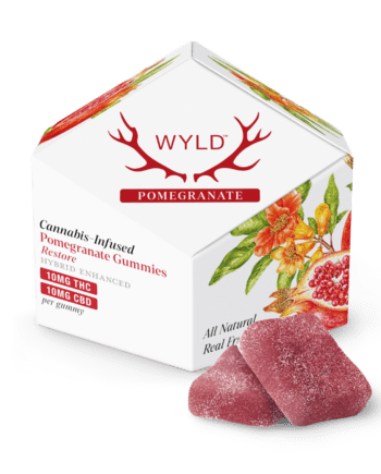 Wyld Cannabis Infused Pomegranate Gummies