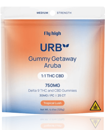 URB Gummy Getaway Aruba | 1:1 Delta-9 THC + CBD Gummies