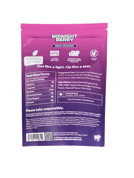 Munchies Delta 9 Gummies – More Flavor, More Vibes