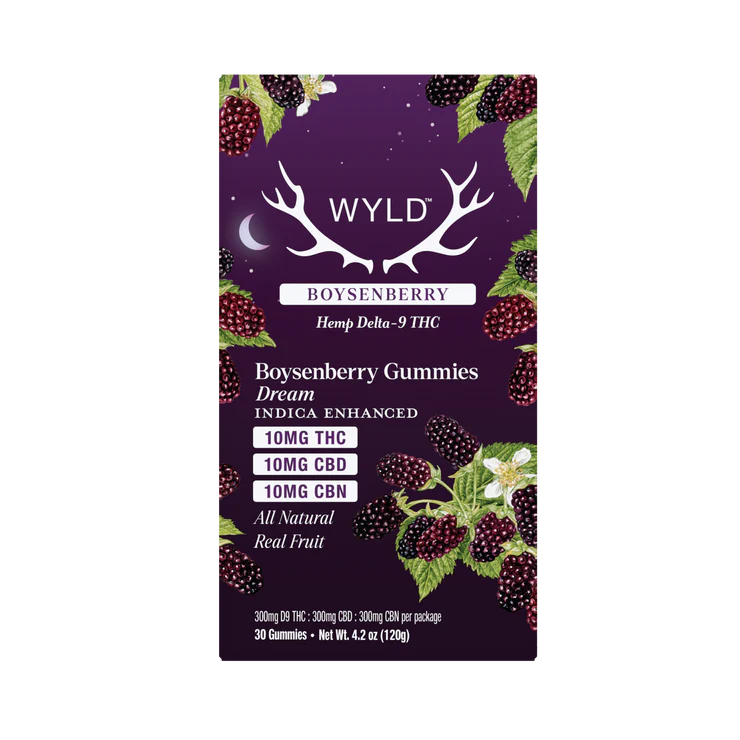 WYLD Hemp Delta-9 THC Gummies 10MG