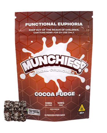 Munchies Cereal Crunchies – Delta-9 THC & CBD Infused Crispy Treats