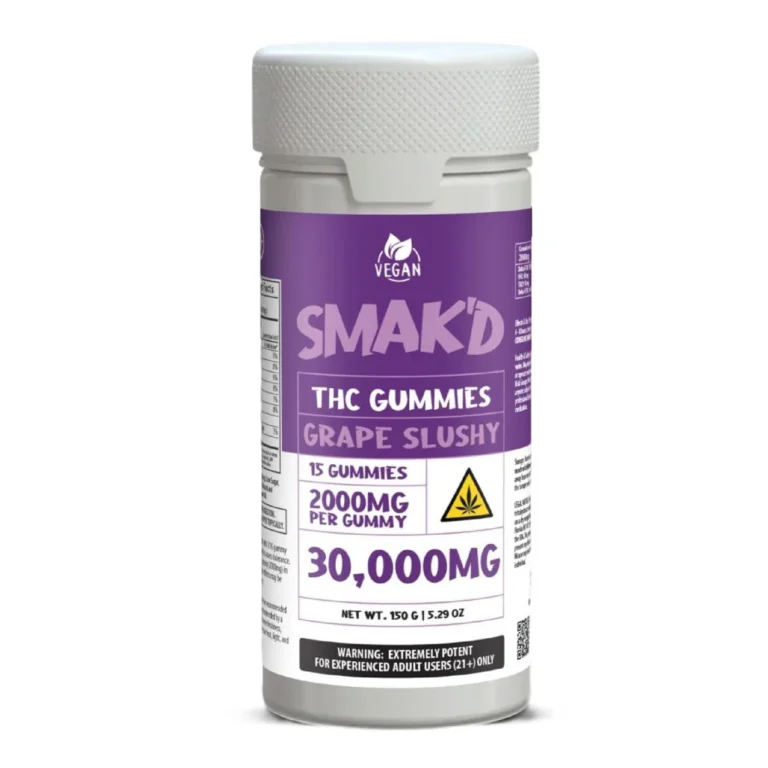 Smak’d THC Gummies – 30,000MG