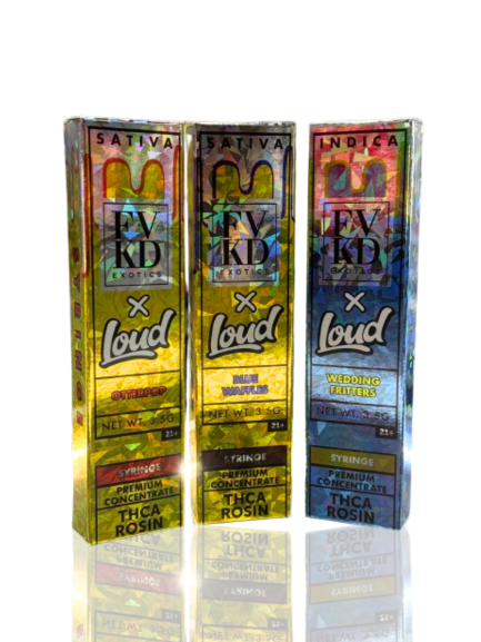 FVKD Exotics x Loud 3.5G Rosin Syringe + Device