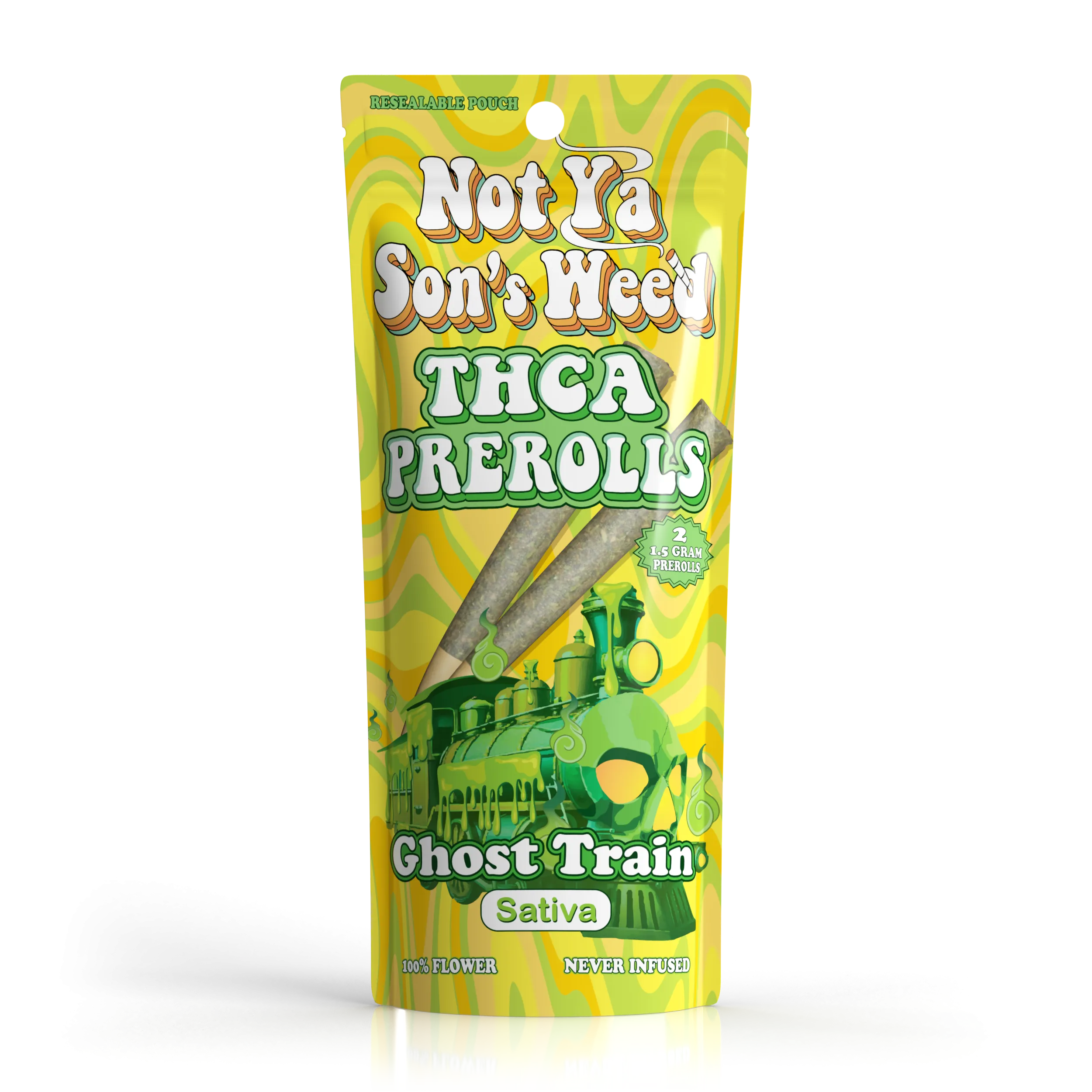 Not Ya Sons Weed THCA Pre-Rolls 2-Pack – Premium Whole Flower
