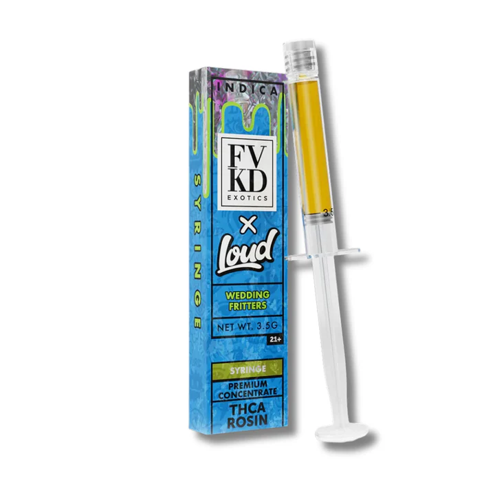 FVKD Exotics x Loud 3.5G Rosin Syringe + Device